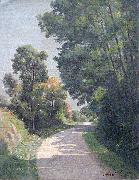 Adrien Lavieille Route de terre oil painting on canvas